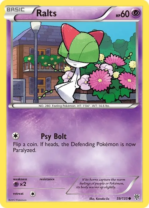 Ralts card art