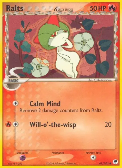 Ralts (Delta Species) card art