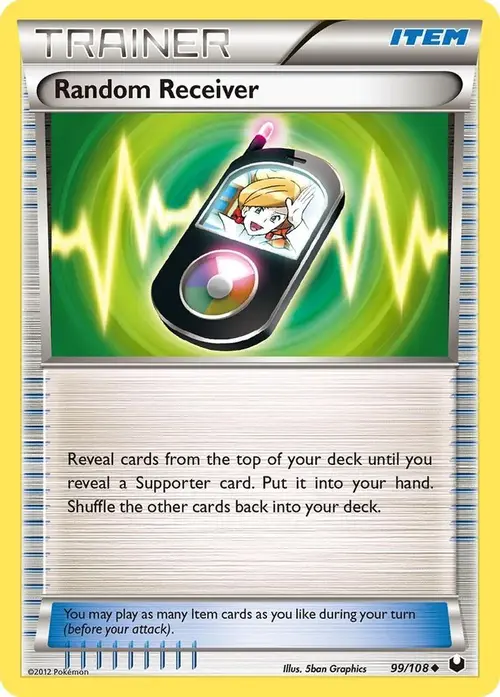 Random Receiver card art