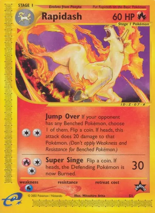Rapidash (51) card art