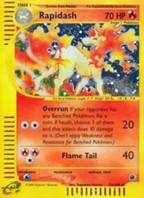 Rapidash (26) card art
