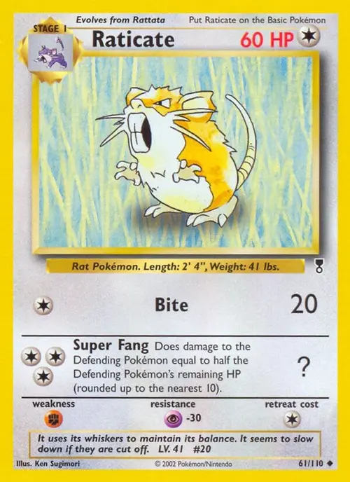 Raticate card art