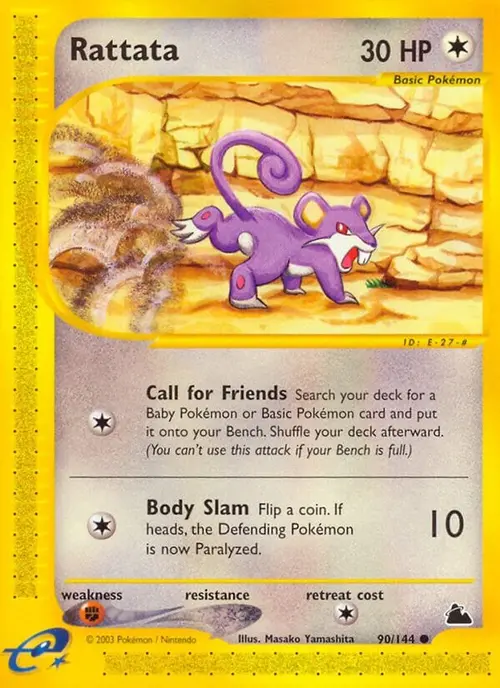 Rattata card art
