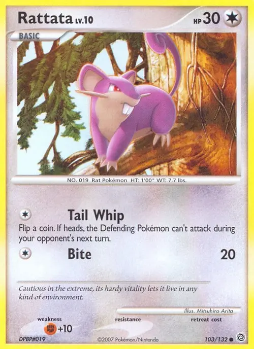 Rattata card art