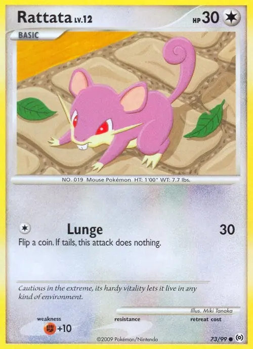 Rattata card art