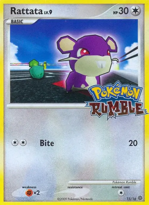 Rattata card art