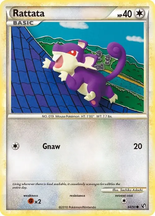 Rattata card art