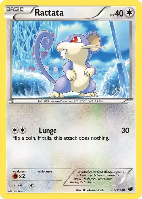 Rattata card art