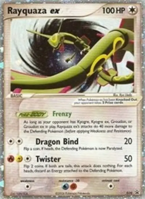 Rayquaza ex - 039 (EX Collector's Tin) card art