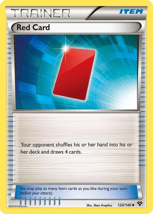 Red Card card art
