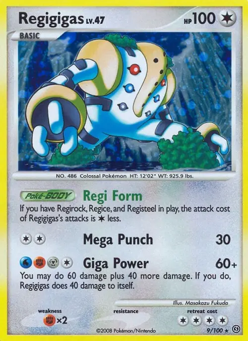 Regigigas card art