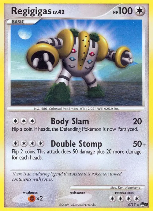 Regigigas card art