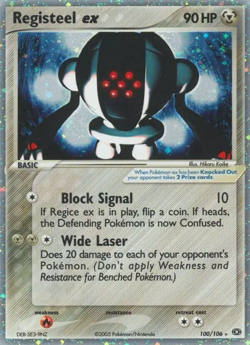 Registeel ex card art