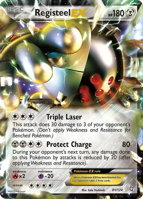 Registeel EX card art