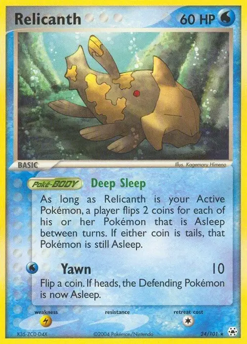 Relicanth card art