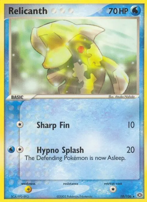 Relicanth card art