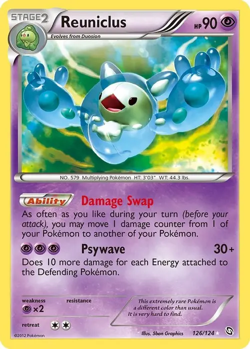 Reuniclus card art