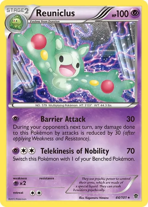 Reuniclus card art