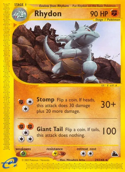 Rhydon (29) card art