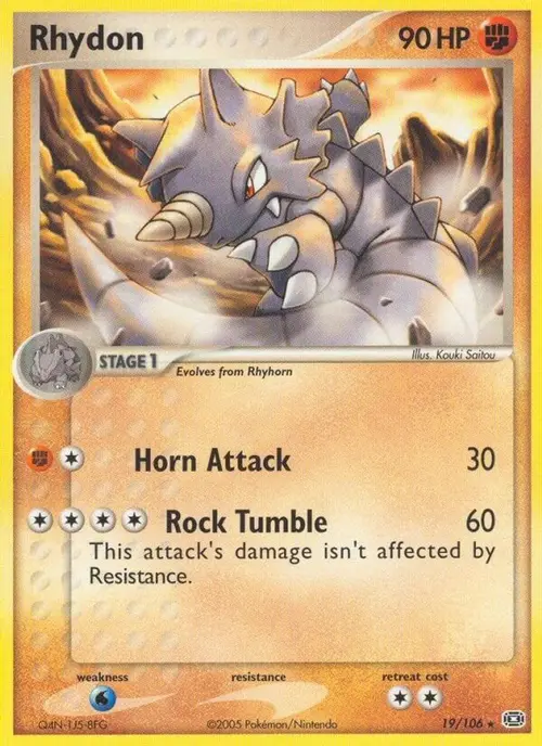 Rhydon card art
