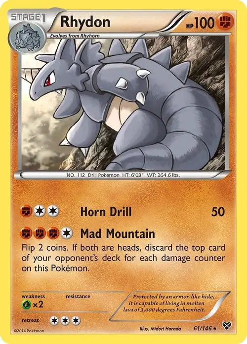 Rhydon card art