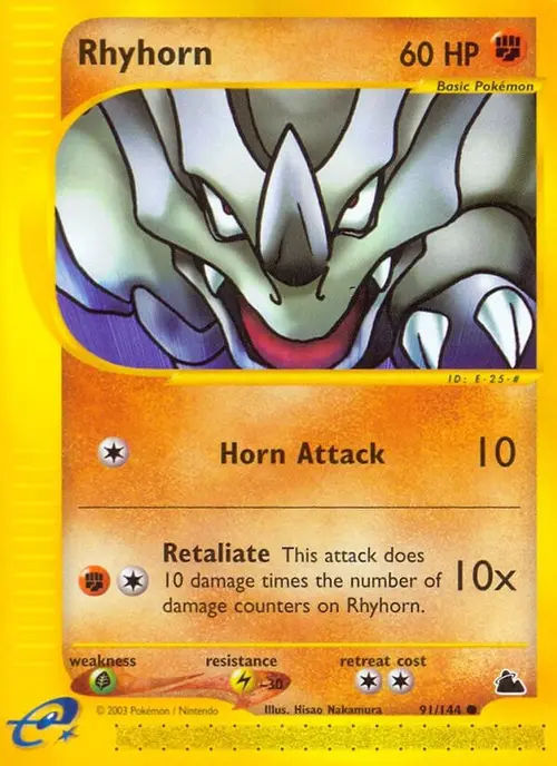 Rhyhorn card art