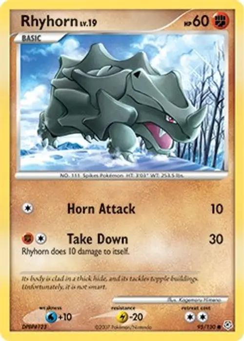 Rhyhorn card art
