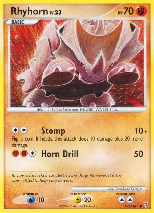 Rhyhorn card art