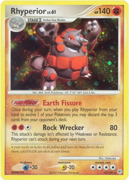 Rhyperior card art