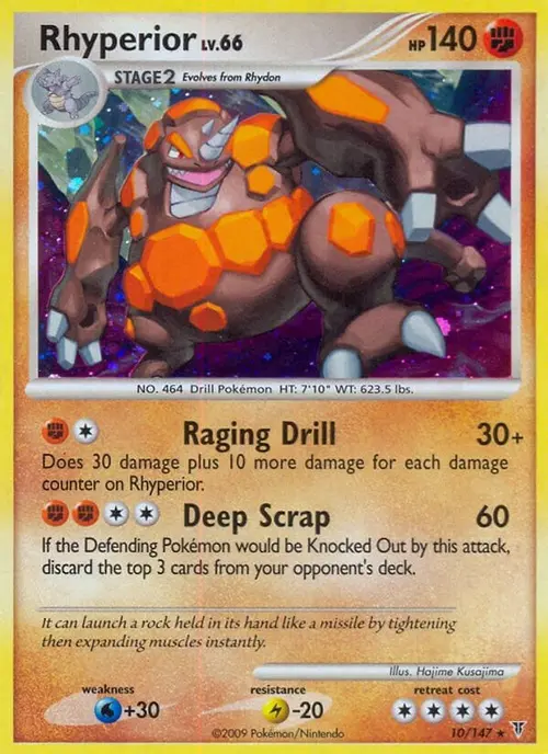 Rhyperior card art