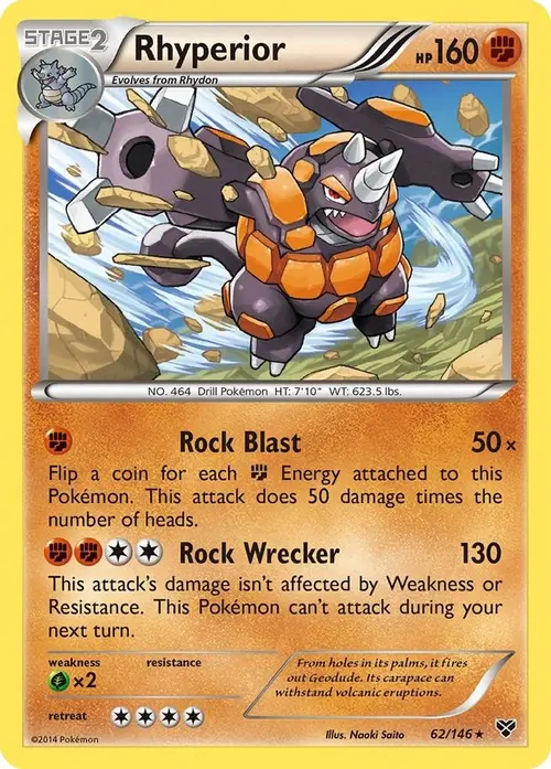 Rhyperior card art