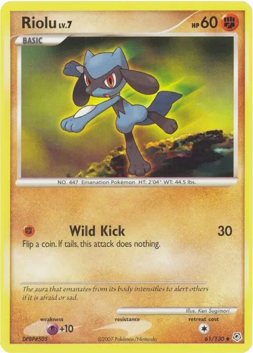 Riolu card art
