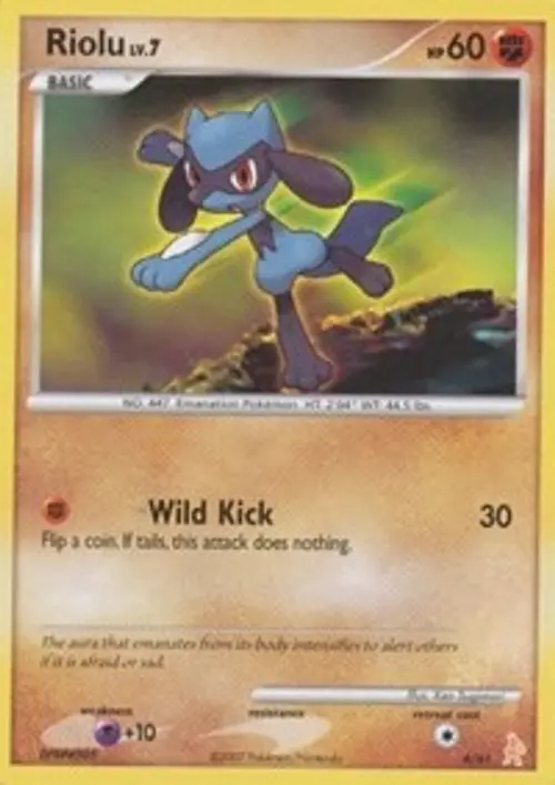 Riolu card art