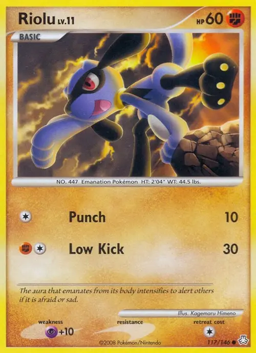 Riolu card art