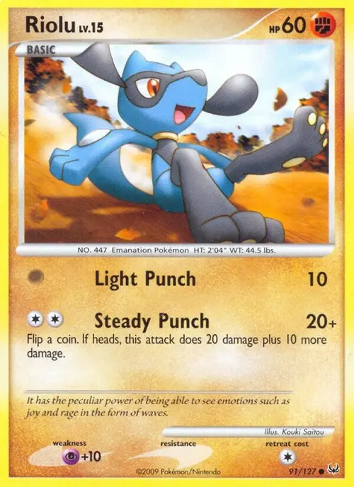 Riolu card art