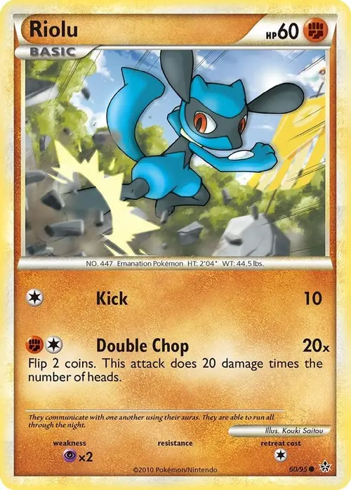 Riolu card art