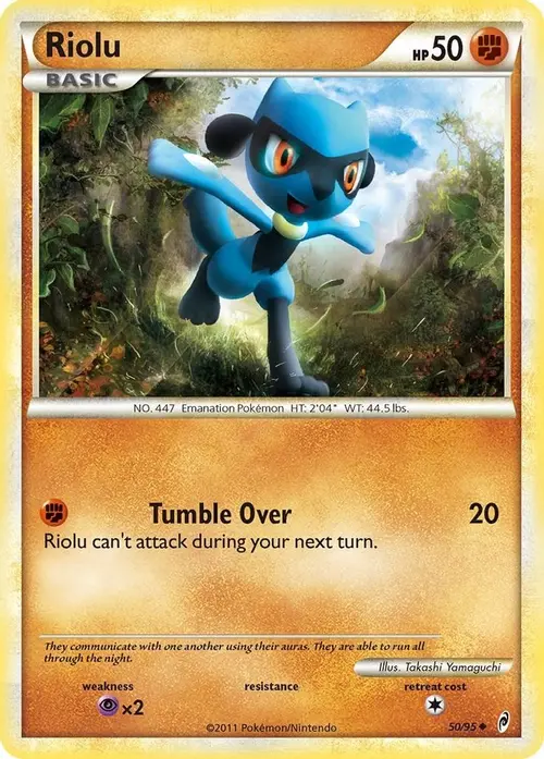 Riolu card art