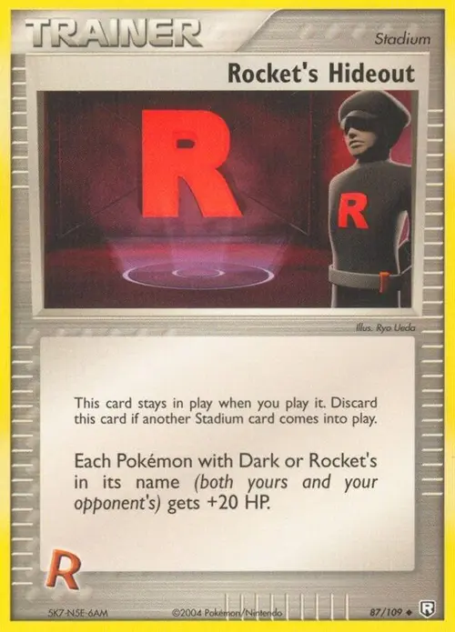 Rocket's Hideout card art