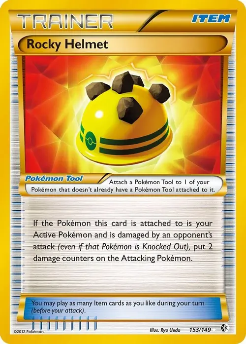 Rocky Helmet (Secret) card art