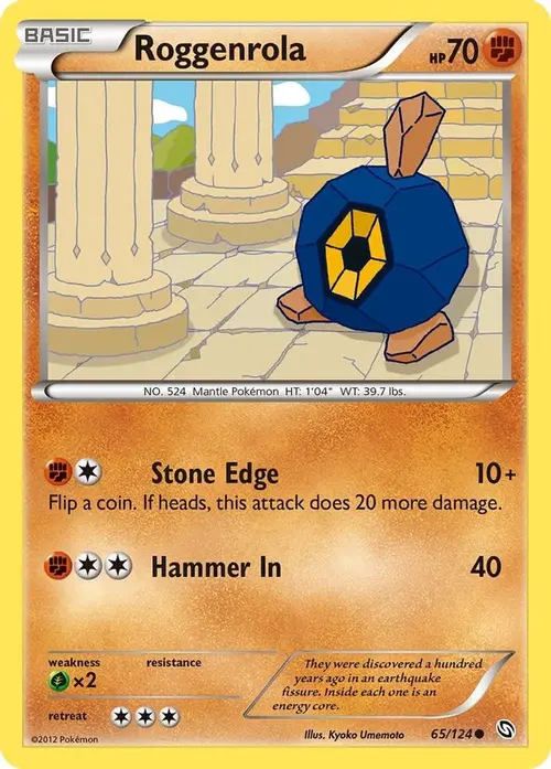 Roggenrola card art