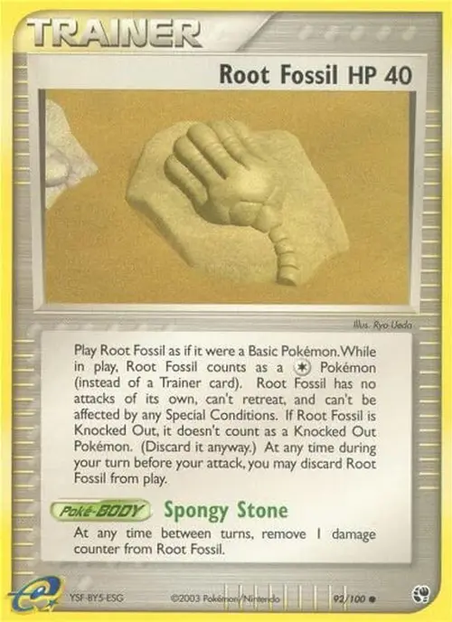 Root Fossil card art