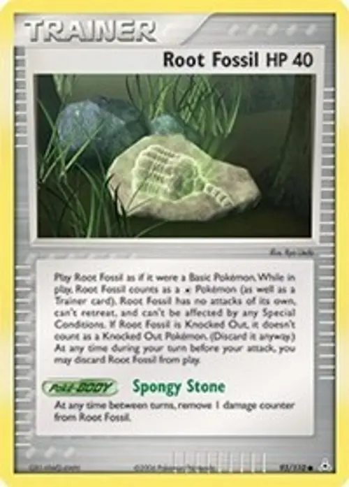 Root Fossil card art