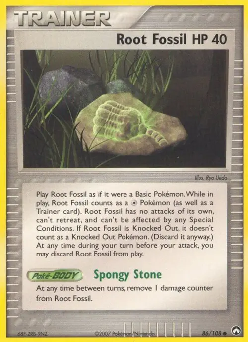 Root Fossil card art