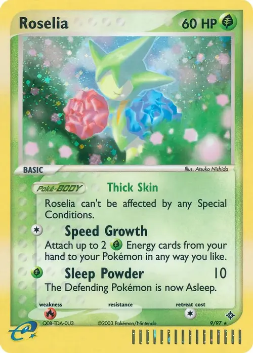 Roselia card art