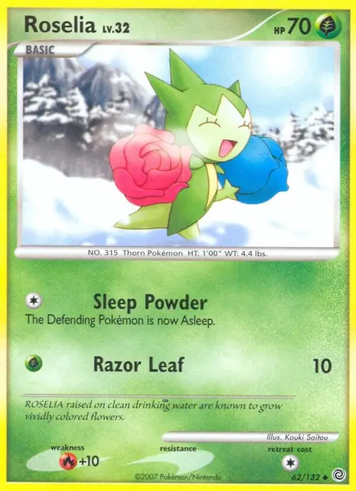 Roselia card art