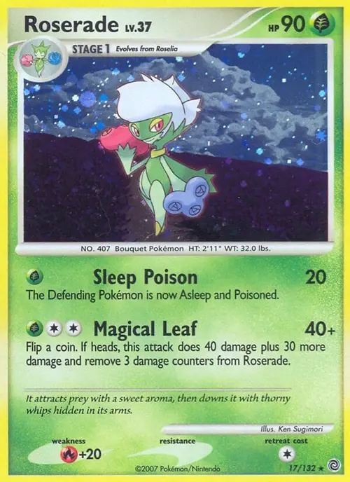Roserade card art
