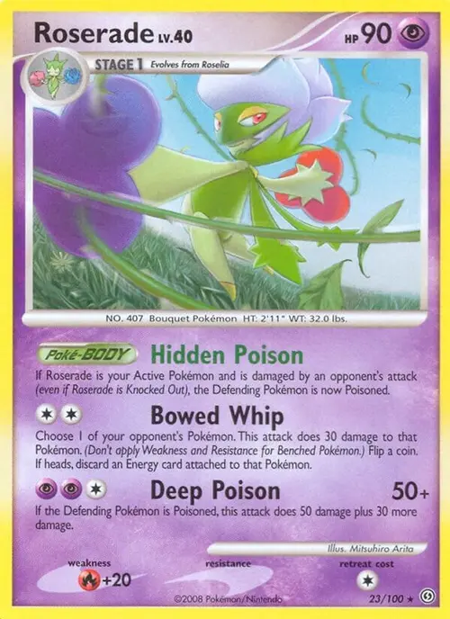 Roserade card art