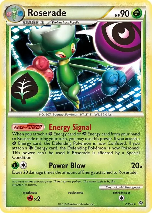 Roserade card art