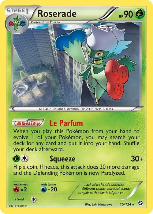 Roserade (15) card art