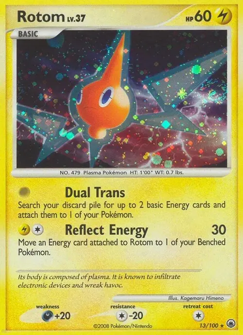 Rotom card art